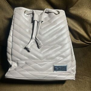 Bella Russo Quilted Drawstring Backpack